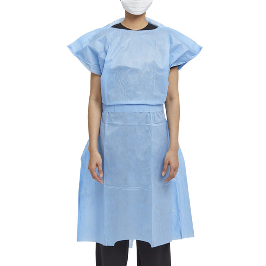 GOWN, XRAY BLU (10/BX 10BX/CS)