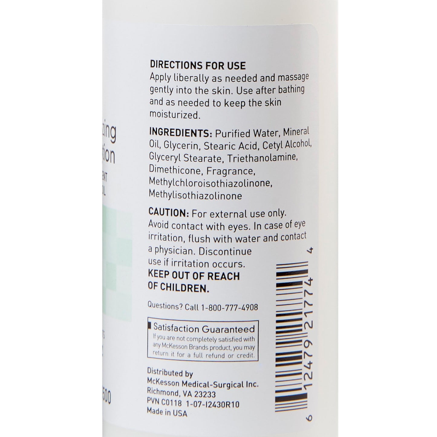 LOTION, HAND/BODY MSA 4OZ (5DZ/CS)