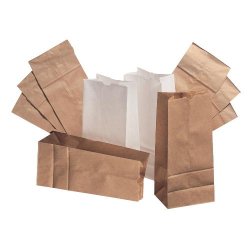 BAG, PAPER GROCERY BRN #12 (500/PK)