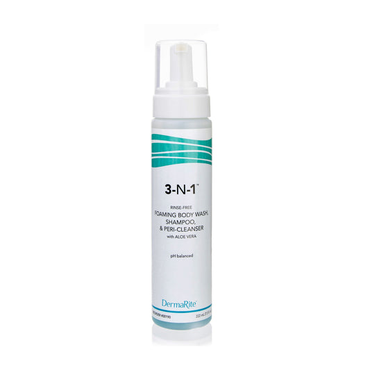 CLEANSER, 3-IN-1 FOAM 7.5OZ (12/CS)