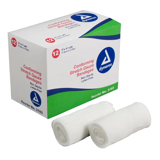 GAUZE, STRCH 3" N/S (12/BX 8BX/CS)