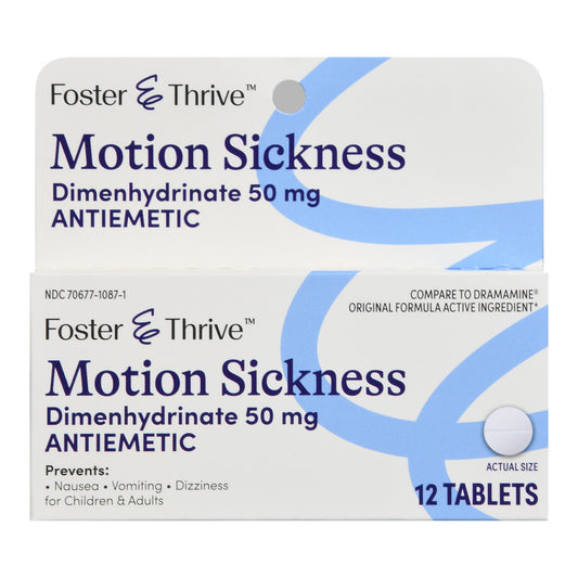 MOTION SICKNESS ORIG, TAB FT 50MG(12/BX)