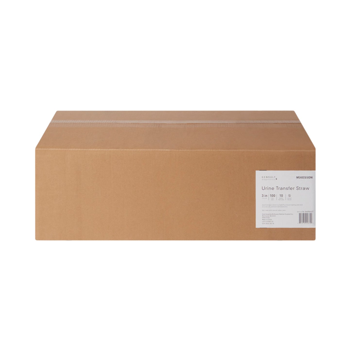 COLLECTION STRAW, F/URINE TRANSFER DEVICE N/S 3" (100EA/BX)