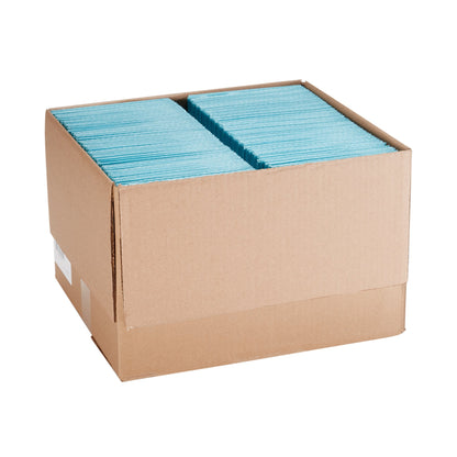 TOWEL, PRO 3PLY TPT BLU 13X18 (500/CS)