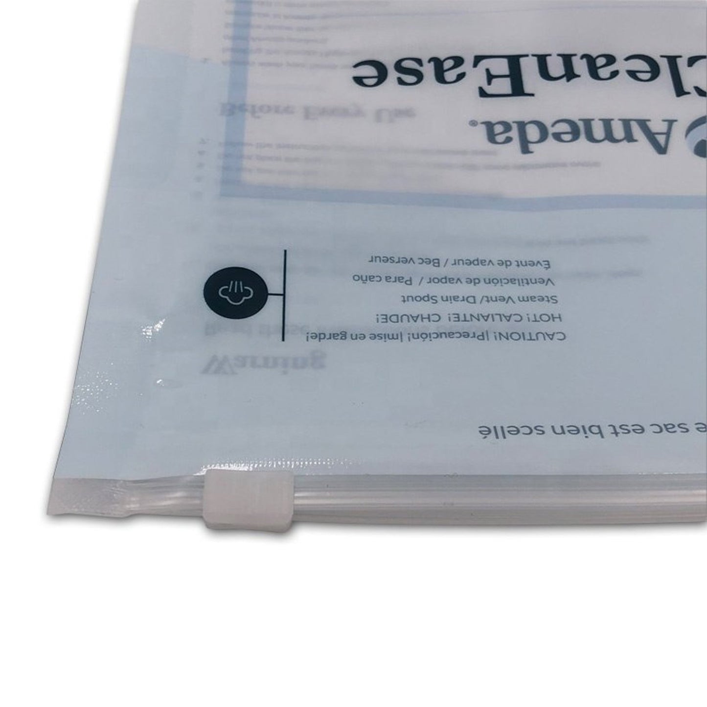 BAG, STEAM SANITIZING MICROWAVEABLE 1"X4.5"X12" (7/EA)