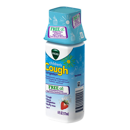 VICKS, LIQ CHLD COUGH CONGESTION 6OZ
