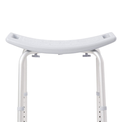 BENCH, BATH W/O BACK ALUMINUM FRAME 300LBS