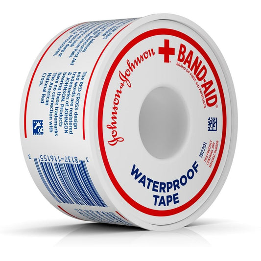 BANDAID, TAPE WATERPROOF 1"X10YDS