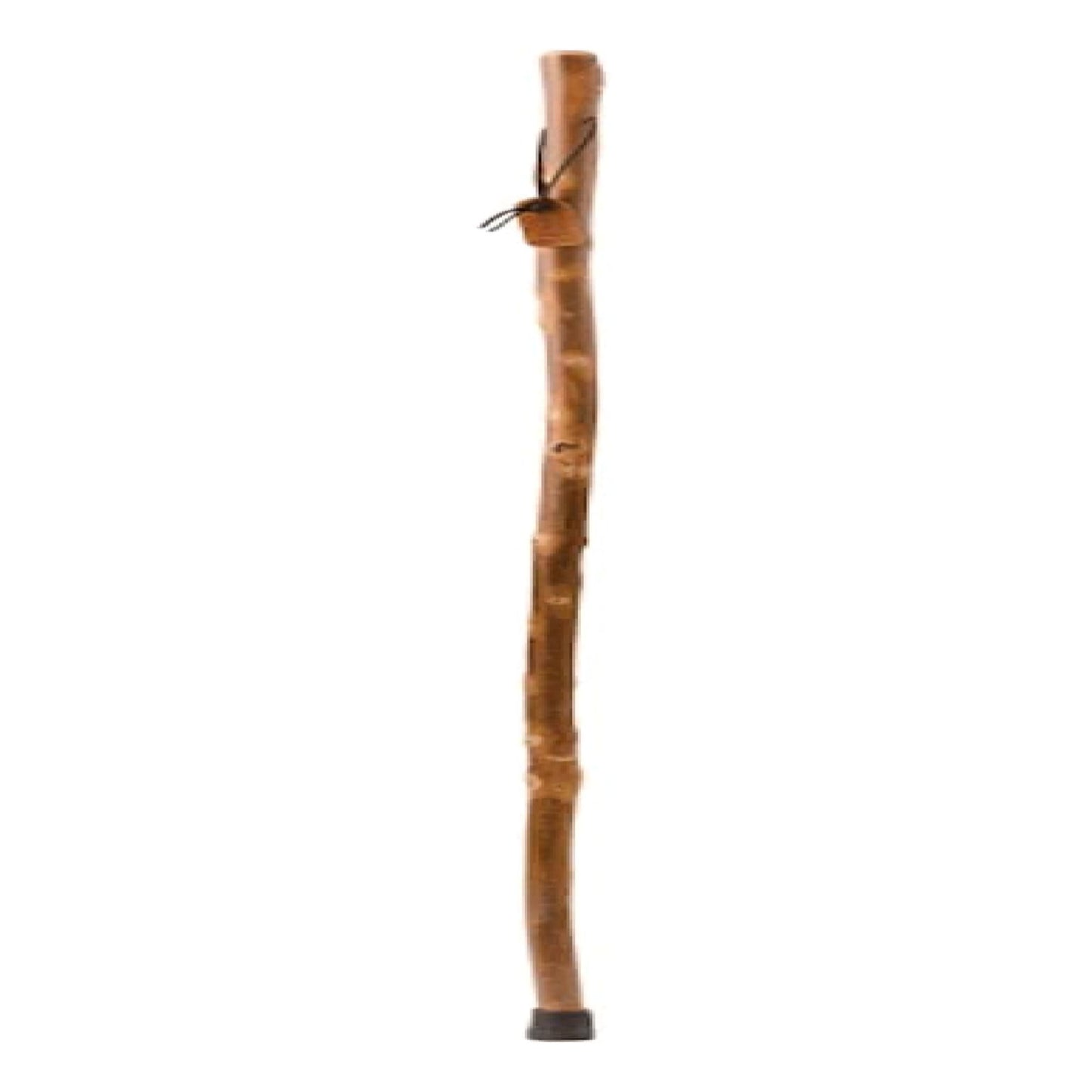 STICK, HIKING WOOD BRAZOS 55 AMERICAN HARDWOOD W/COMPASS 55"