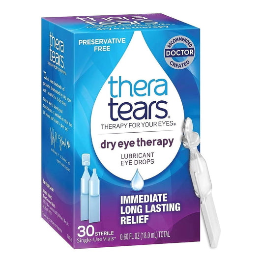 THERA TEARS, DRP DRY EYE 0.60OZ 0.25% UD (30/BX)