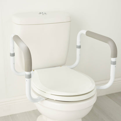 RAIL, TOILET SAFETY ADJ WIDTH 16.5"-19.5" (2/CS)