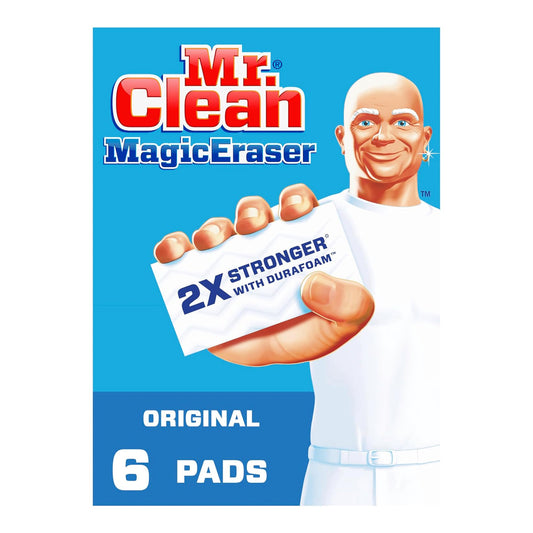 PAD, MAGIC ERASER MR CLEAN ORIGINAL (6/PK 6PK/CS)