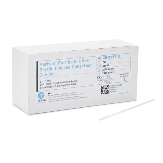 SWAB, FLOCKED NASO FLEX TIP STR (50/BX 10BX/CS)