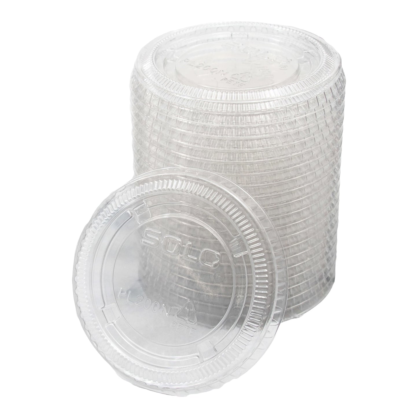 LID, CUP SOUFFLE PLAS W/O SLOTCLR (125/SL 20SL/CS)
