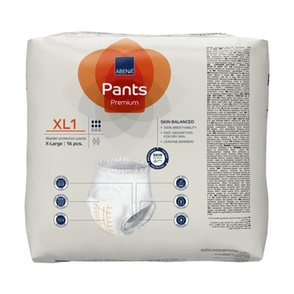 UNDERWEAR, INCONT ABENA PROT PREM XL1 XLG (16/PK 6PK/CS)