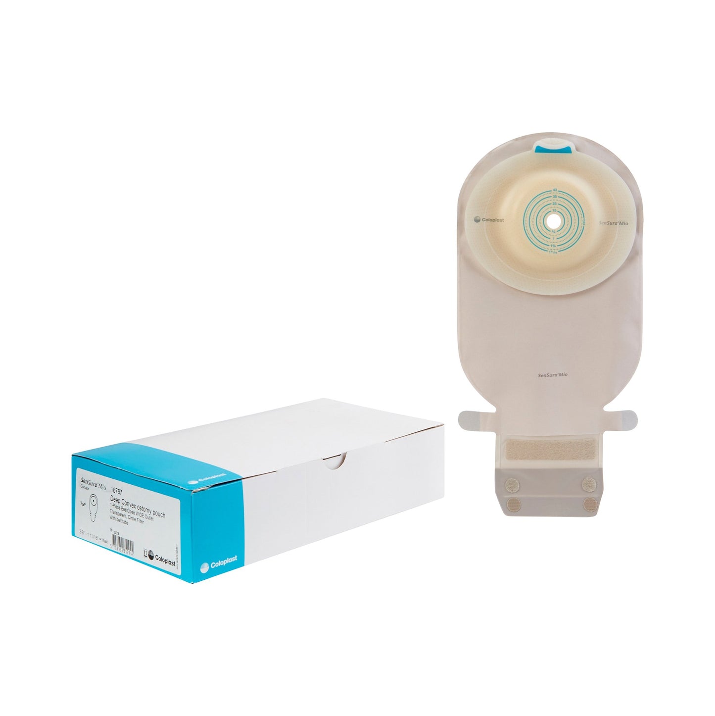 POUCH, OST CONVEX SENSURA 1PC 3/8"X1 11/16" (10/BX)