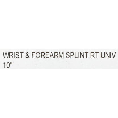 WRIST/FOREARM SPLINT, RT UNIVERSAL 10"