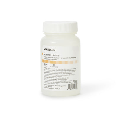 SALINE, IRR SOL STR 100ML (48/CS)
