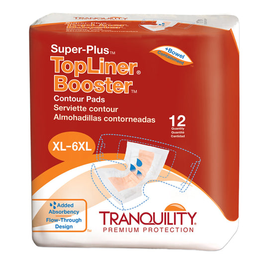 PAD, BOOSTER SUPER+ CONTOUR 14"X32" (12/BG 8BG/CS