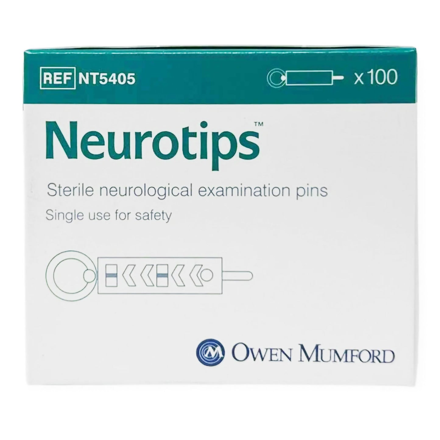 NEUROTIPS, NEUROLIC TEST PIN (100/BX)