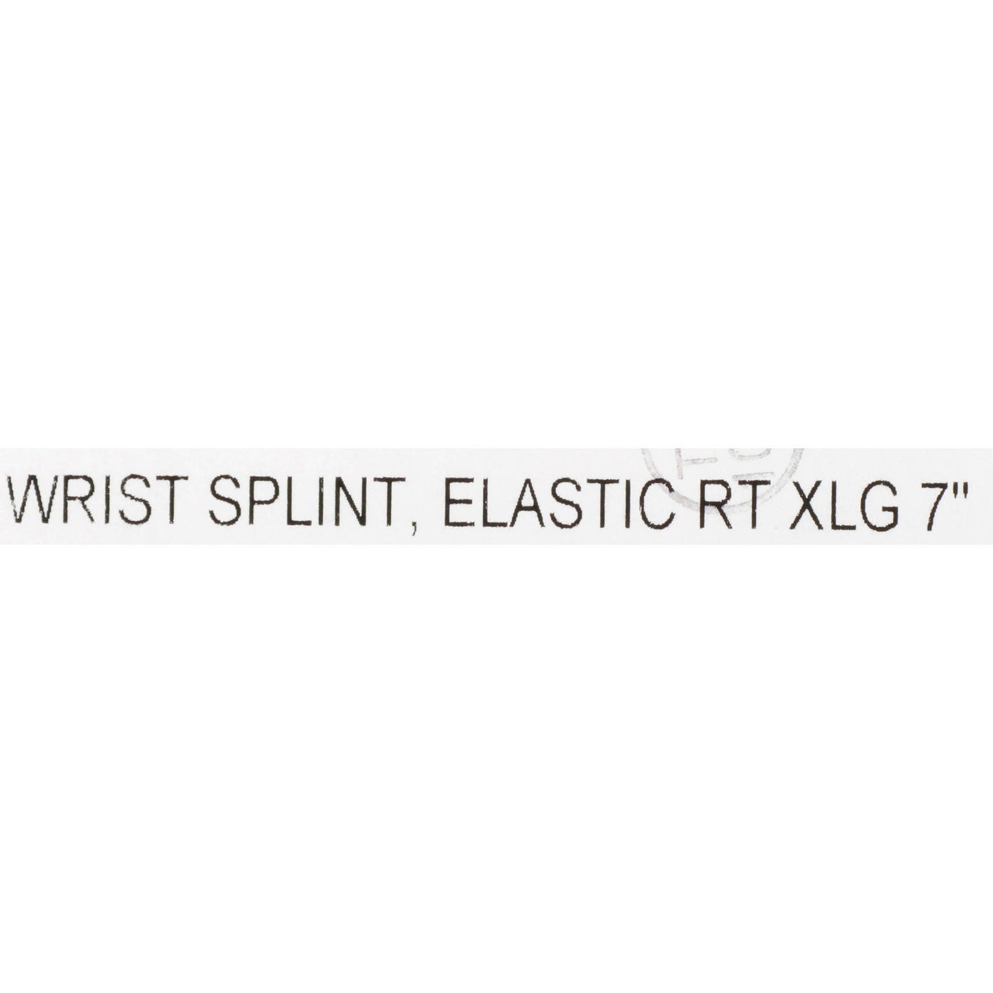 WRIST SPLINT, ELAS RT XLG 7"