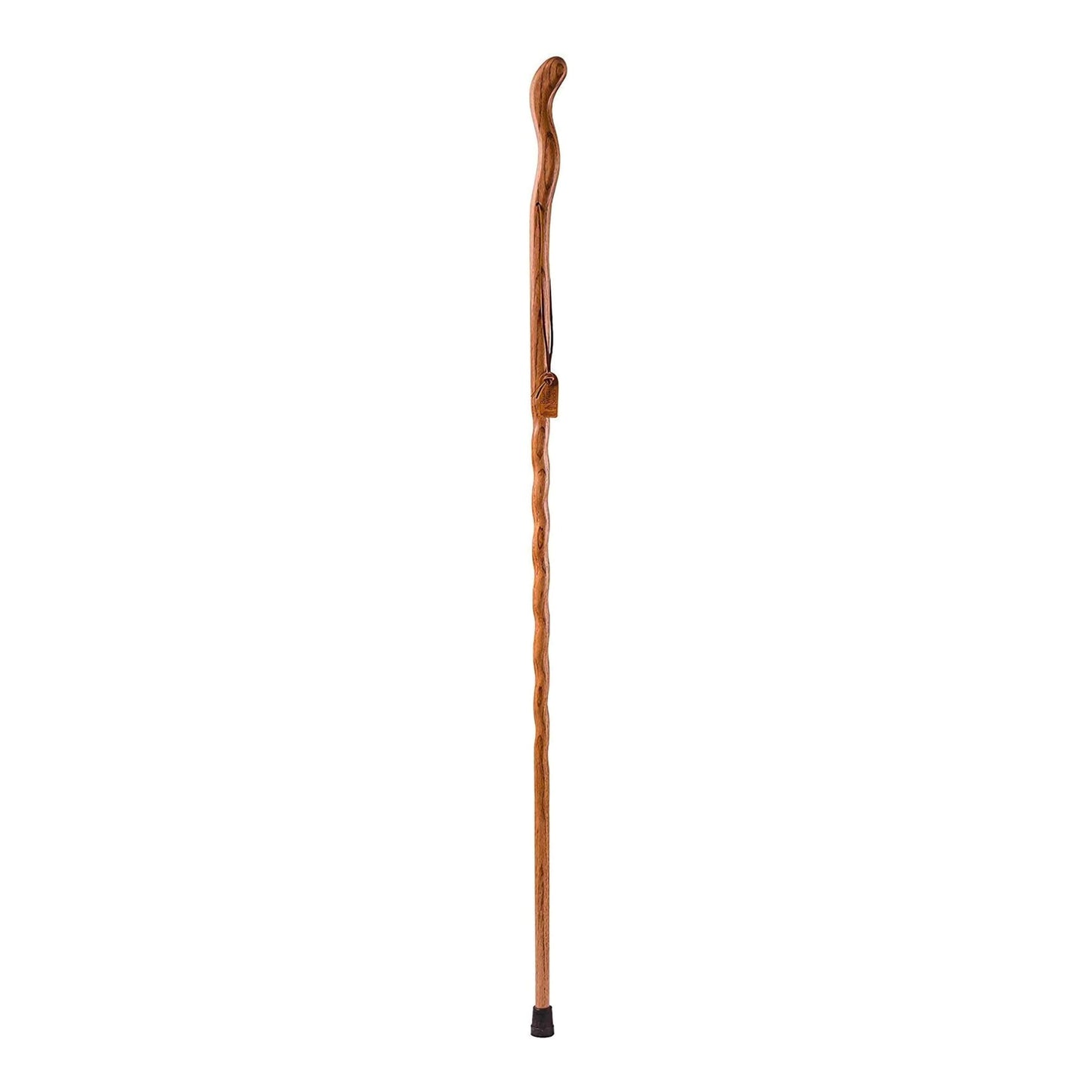 STICK, WALKING WOOD BRAZOS 58 TWISTED FITNESS WALKER RED 58"