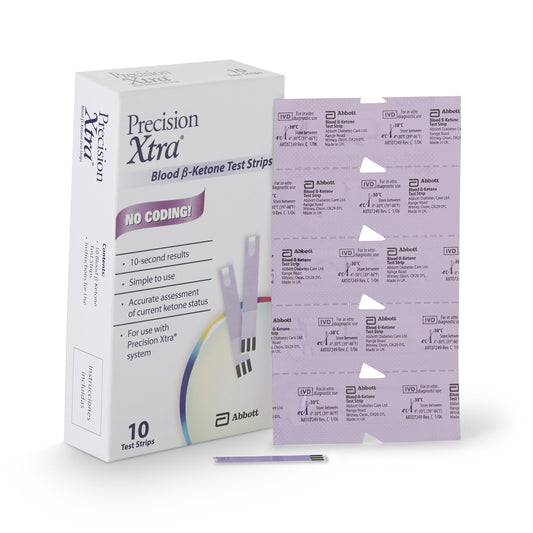 TEST STRIP, BLD /KETONE PRECIS(10/BX)