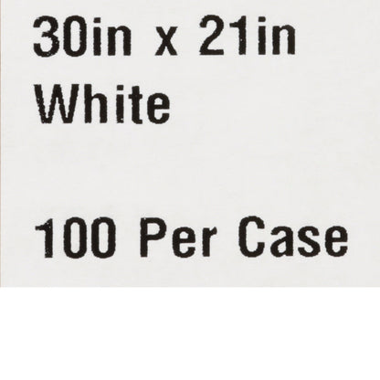 CAPE, EXAM T/P/T F/B OPN ECON WHT 30X21 (100/CS)