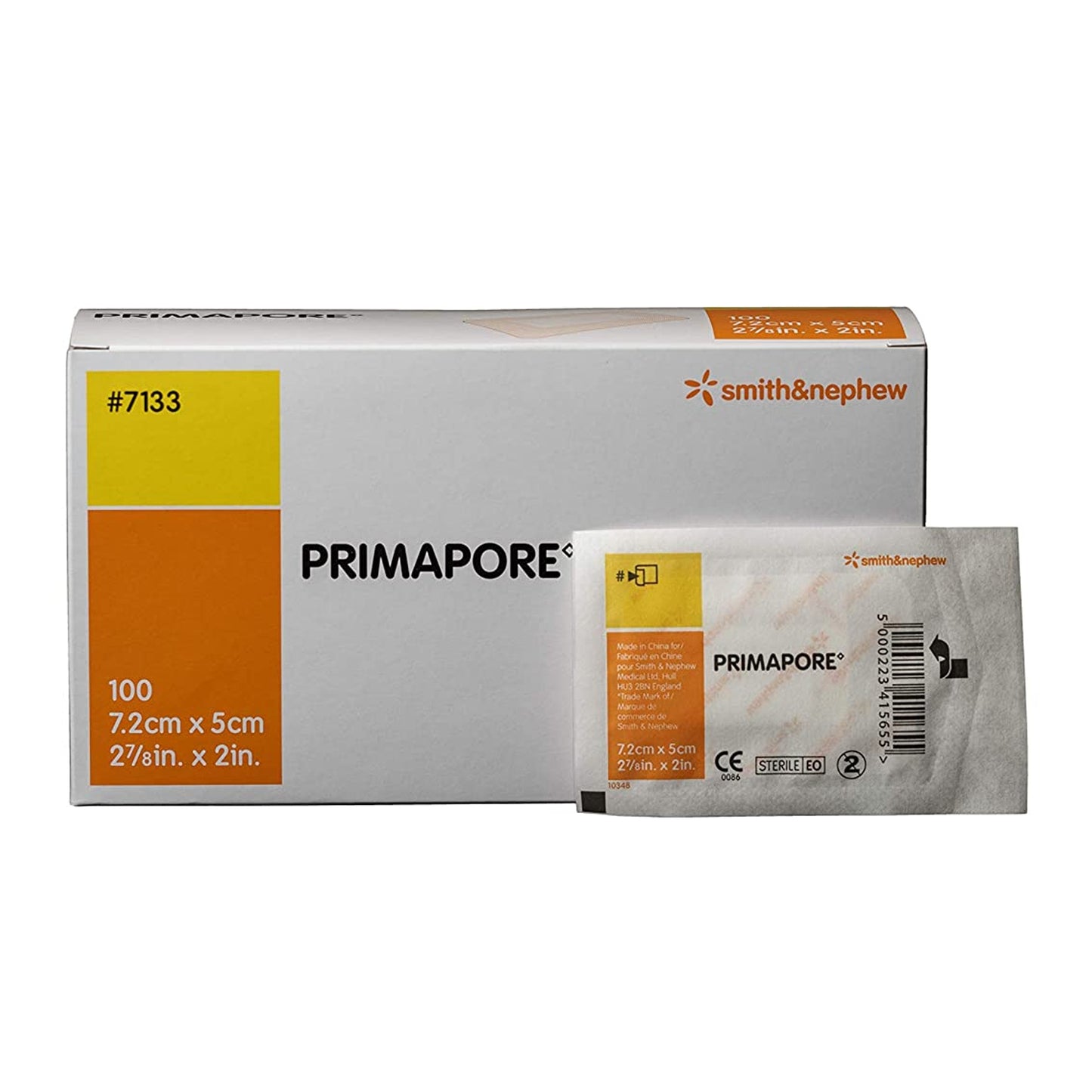 DRESSING, IV PRIMAPORE 2"X3" (100/BX)