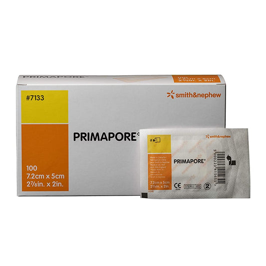 DRESSING, IV PRIMAPORE 2"X3" (100/BX)
