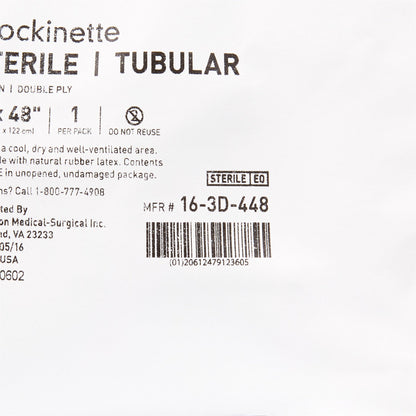 STOCKINETTE, TUBULAR 2PLY STR 4"X48"(20/CS)