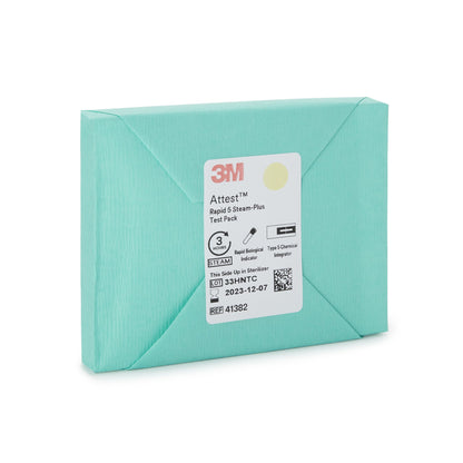 PACK, RAPID ATTEST 5 STEAM PLUS TEST (16/BX 4BX/CS 3M