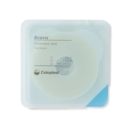 SEAL, F/OSTOMY POUCH BRAVA THIN 3/4"X2 1/2" (10/BX)
