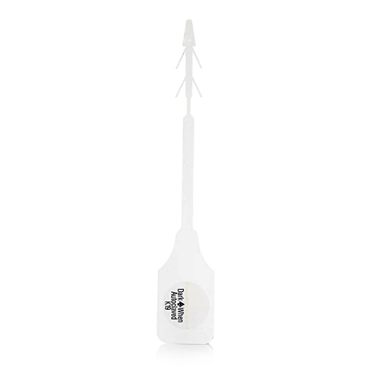 ARROW, TAMPER EVIDENT WHT (1000/BX) CARFUS