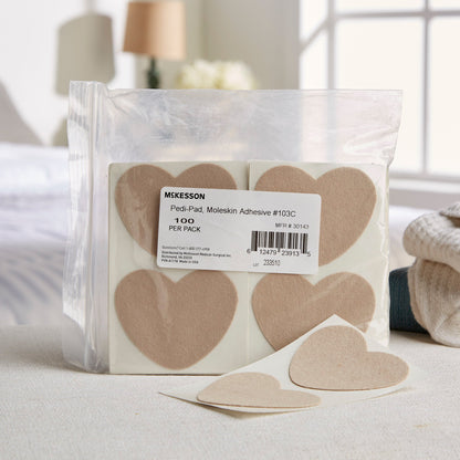 PEDI-PAD, MOLESKIN ADH #103-C /PK 10PK/CS)