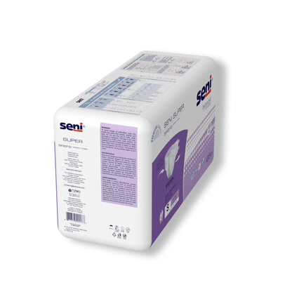 BRIEF, INCONT SENI SUPER SM 22"-31" (25/PK 3PK/CS)