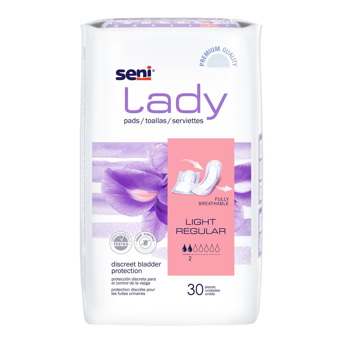 PAD, SENI LADY LT REG (30/PK 6PK/CS)