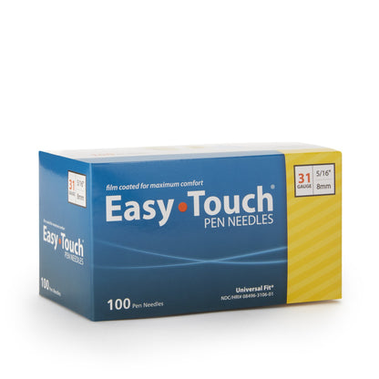 NEEDLE, PEN EASY TOUCH 31GX5/16" (100/BX)