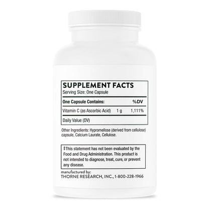 SUPPLEMENT, CAP ACID ABSCORBICVITAMIN C (60/BT 12BT/CS)