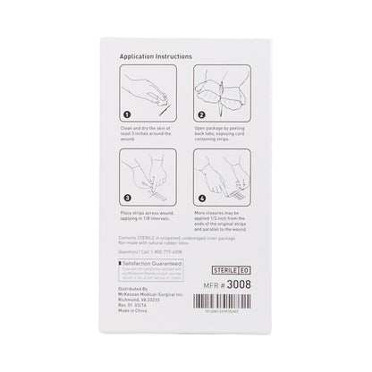 CLOSURE, SKIN REINF LF 1/4X1.5" (6/PK 50PK/BX 4BX/CS)