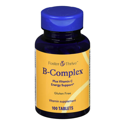 VITAMIN B COMPLEX+C, TAB FT SM(100/BT)
