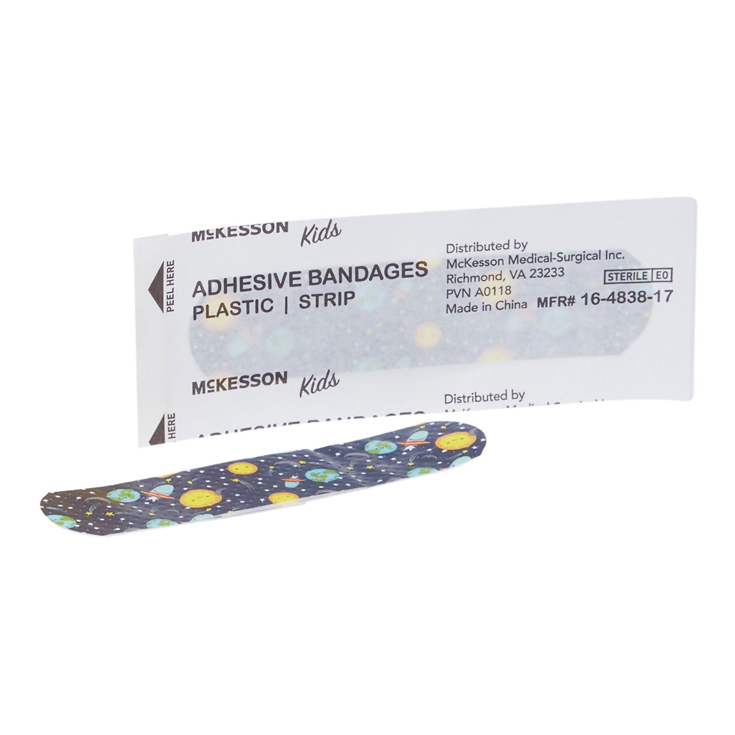 BANDAGE, ADH MCKID STRP 3/4"X3" (100/BX 24BX/CS)