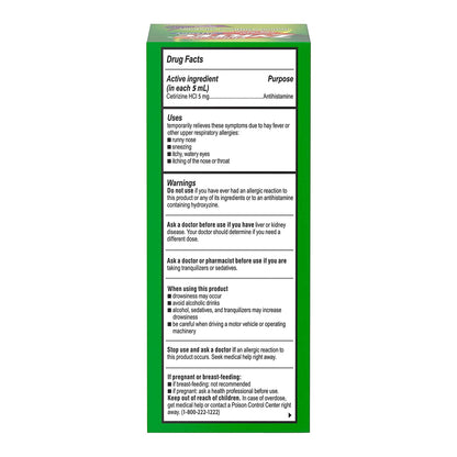 ZYRTEC, SOL ALLERGY CHILDREN GRAPE 24HR 1MG/ML 4OZ