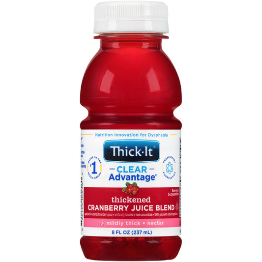 THICK-IT, CLEAR ADV CRANBERRY MILD/NECTAR 8OZ (24/CS)