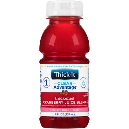 THICK-IT, CLEAR ADV CRANBERRY MILD/NECTAR 8OZ (24/CS)