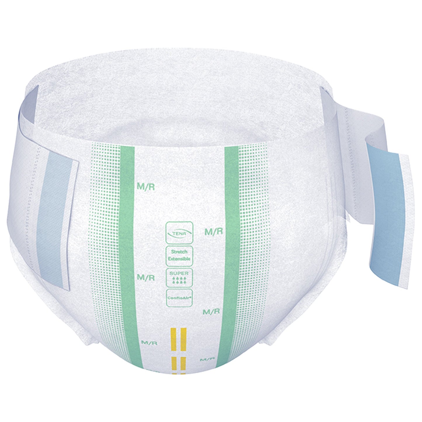BRIEF, TENA SUPER STRCH MED/REG (28/BG 2BG/CS) SCAPER