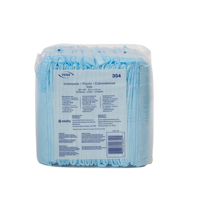 UNDERPAD, TENA X BLU 24X24" (25/PK 8PK/CS) SCAPER