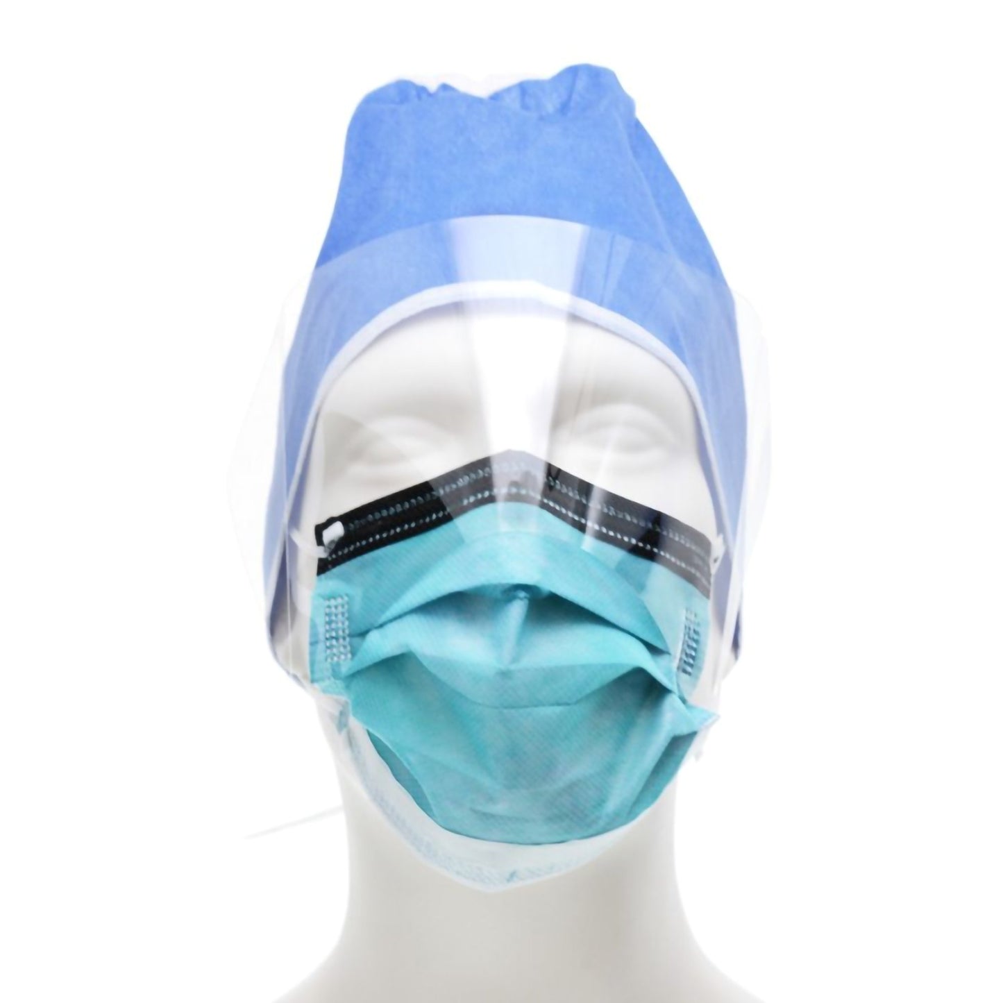 MASK, PROC W/EYESHLD LOOPS ASTM3 ANTIFOG (25/BX 4BX/CS)