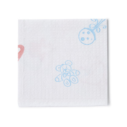 LINER, SCALE 2PLY TISS + POLY JUST FOR BABY 13X25