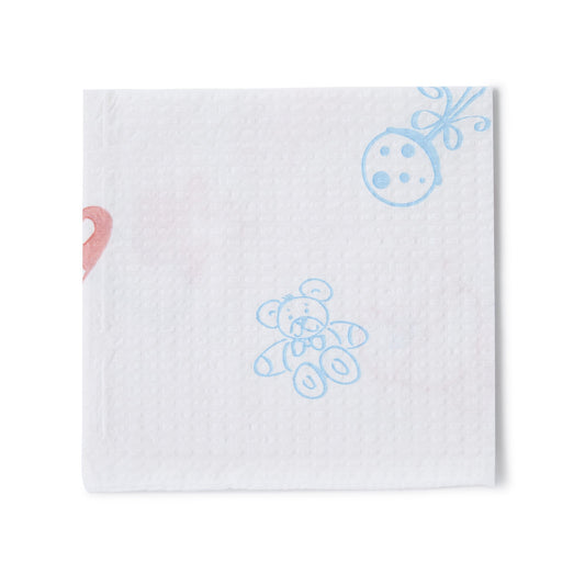 LINER, SCALE 2PLY TISS + POLY JUST FOR BABY 13X25